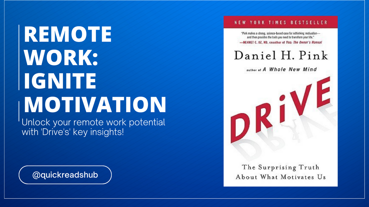 Drive by Daniel Pink Summary